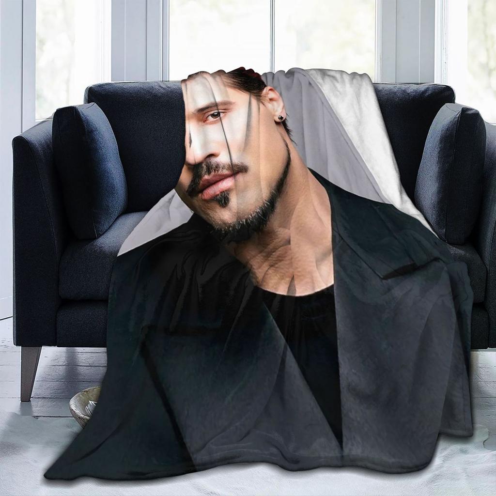 Hearmny Dima Bilan Blanket Flannel Sofa Throw Blanket Portable Throw Blankets for Couch Bedding Office Throws Bedspread Quilt