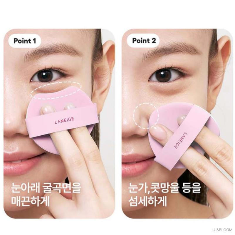 Laneige New Neo Cushion The Glow 15g + Refill 15g + 15g (BTS Jin's Photo Book Limited Edition)