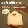 Silikon Weiches Geist Ente Nachtlicht USB Wiederaufladbar Touch-Steuerung Dimmbare Nachttischlampe für Kinderzimmer Kinder Babys Geschenk Dekor