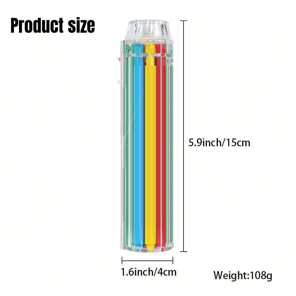 8MM/12.5MM Manual Cigarette Rolling Machine Multiple Colors Available - No Electricity Required Making Rolling Tool