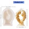 Food Grade Silicone Mould With Unique Wing Sun Art For Safe Candle Making Crafting Projects And Home Decoration