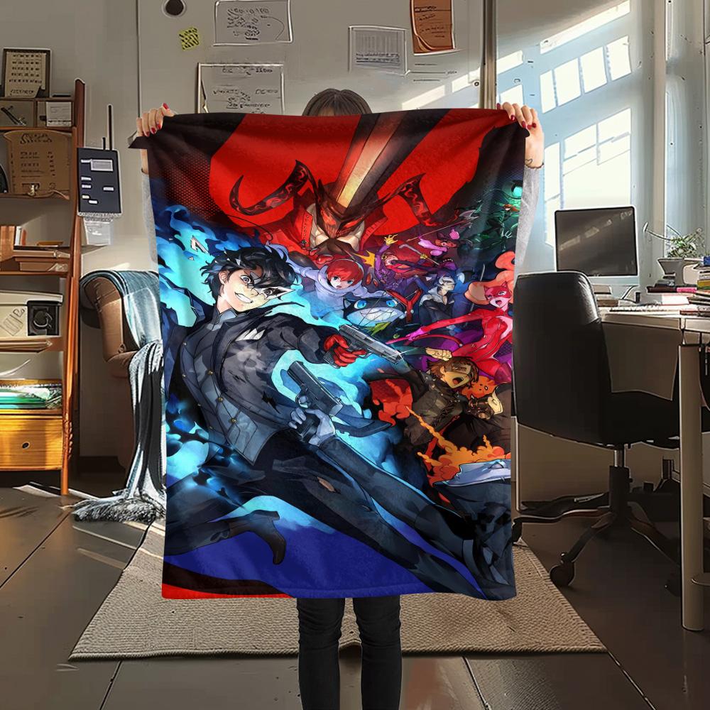 1Pc Alien Earth Print Flannel Blanket, High quality Comfortable for All Seasons, Home Decor, Warmth and Comfort, Perfect for Christmas Gifts