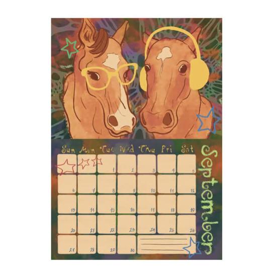 2026 Wandkalender Spiralbindung Januar bis Dezember 12 Monate Monatsplaner Zuhause Büro Künstlerische Illustration Kalender