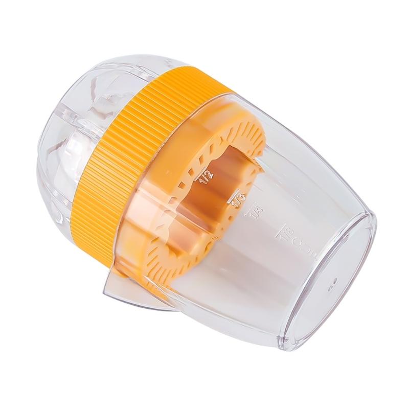 

Q1JB Ручная соковыжималка для апельсинов Ручной пресс Соковыжималка для лимонов Практичный кухонный инструмент жёлтый