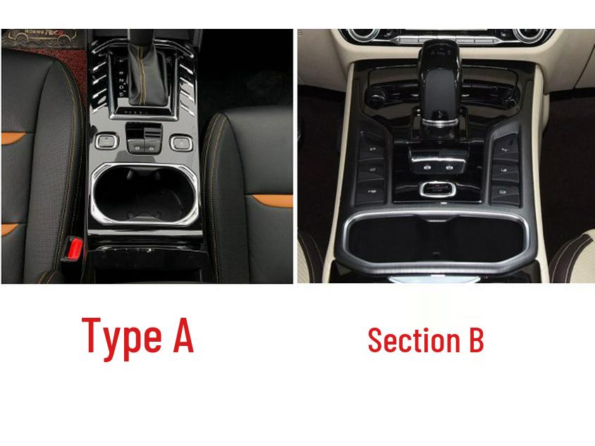 Bestune T77 Carbon Fiber Center Console Sticker - Interior Panel Design