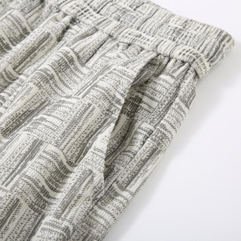 Nadměrná velikost 4XL-10XL Módní Oversize Kalhoty pro Muže Oblečení Ležérní Pružný Pas Dlouhé Kalhoty