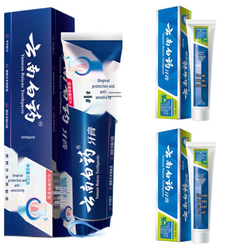 

Yunnan Baiyao Toothpaste Assortment 3-Pack