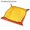 Estera de jardinería de 50/66/75/100 cm, estera de PE para trasplantar plantas, impermeable, cuadrada, para macetas, gruesa, plegable, accesorios de jardín