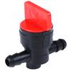 In-Line Straight Fuel Gas Shut Cut Off 1/4" Valve Petcock Motorcycle Cut Tackle
