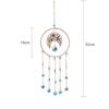 Crystal suncatcher Wall Decor Colorful Catcher Handmade moon Dream Catcher for Kids Bedroom Wall Hanging Living Room Wedding