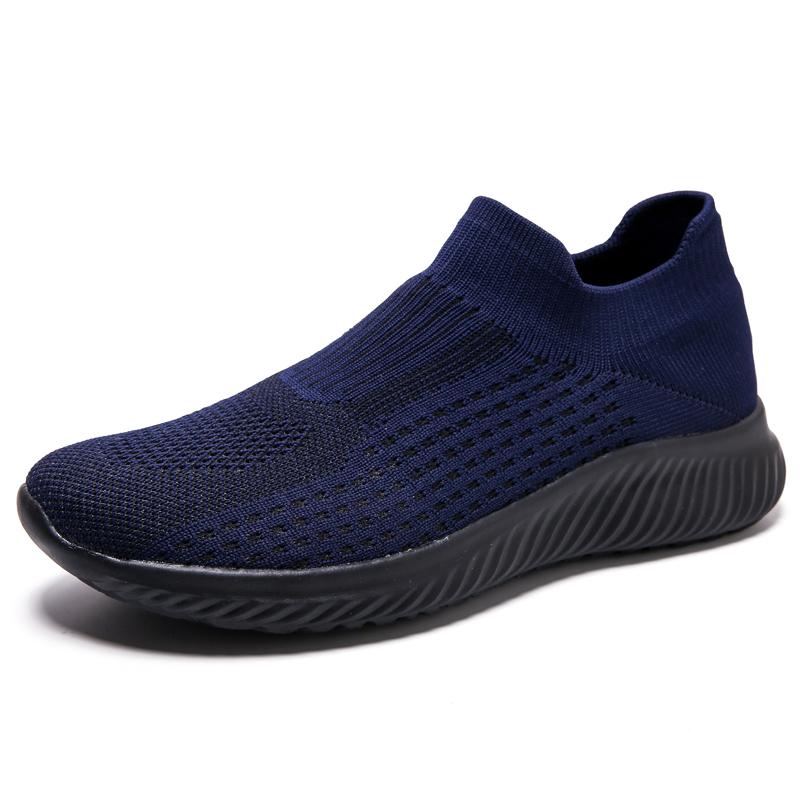 2024 Spring New Fashion Casual Mesh Shoes Comfortable, Light and Breathable Men's Flat Vulcanized Shoes  Zapatillas Hombre