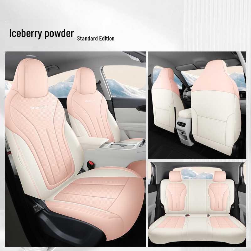 2026 Universal Leather Car Seat Cushion - All-Season Full Coverage for Geely Xingyuan