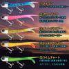 KOKO Lures Sea Bass Flounder Jig Set with Spare for Sea and Bluefish - Lures, Heads, Worms, 15g, 22g, 30g, 5-Color Worms, Flounder, Flatfish, Bass,