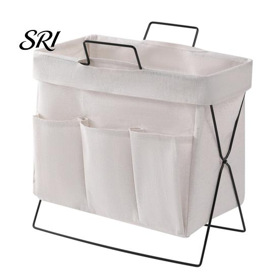 Loose Items Organizer Storage Basket Foldable Dirty Laundry Multipurpose Dormitory Solution Strong Load-Bearing for Clothes Groceries Snacks