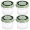 4x Mały Pojemnik Kuchenny Miseczka Na Sosy Dipy Miska Dipówka 5,5 Cm 50 Ml