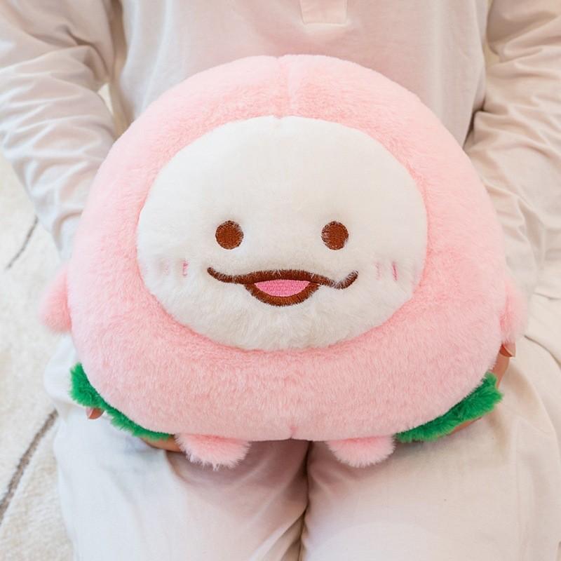 Fruit Plush Toy With Removable Design For Childrens Comfort And Play