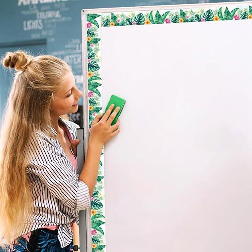 Plant Chalkboard Decorative Sticker 5m/10m Poster Border Stickers  Blackboard Decoration