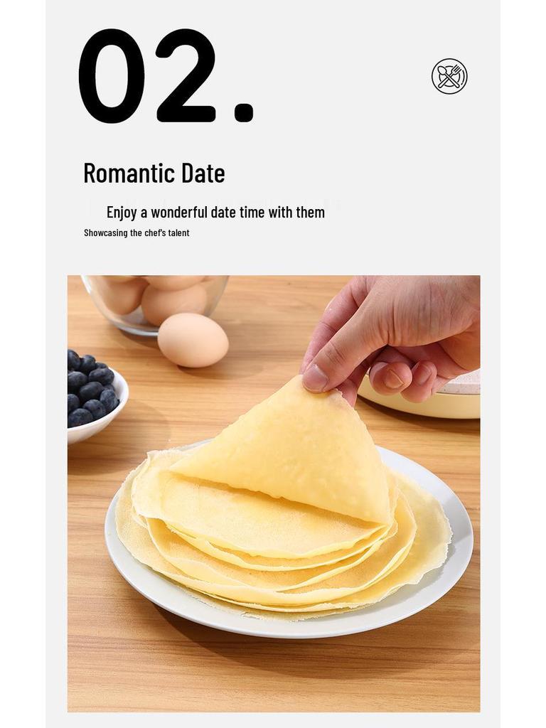 European Thin Pancake & Meat Grill Maker: Multi-functional, For Spring Roll & Thousand-Layer Wrapper