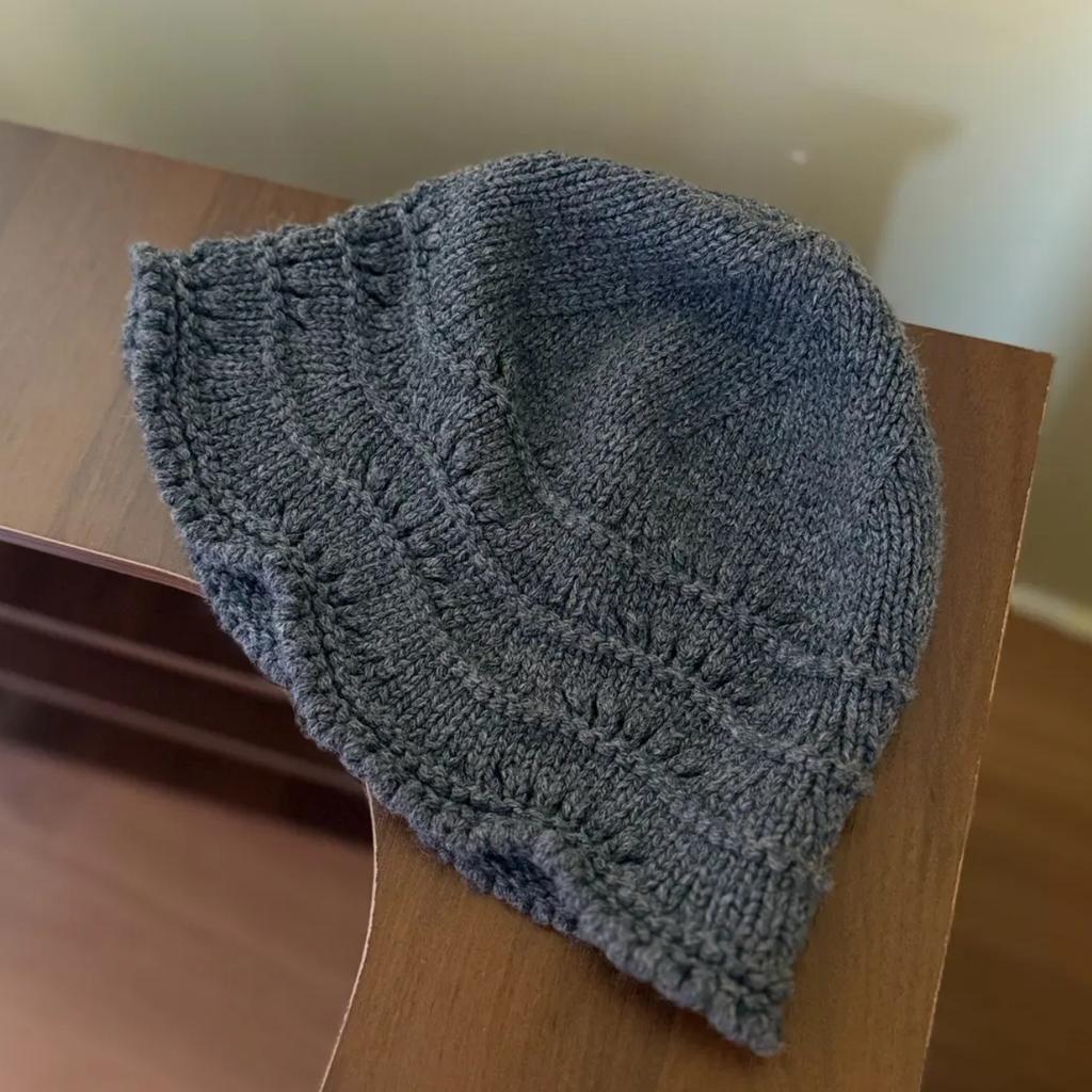 New Autumn and Winter Warm Hat Women's Ear Protection Thickened Large Head Circumference Showing Face Small Baotou Fisherman Hat