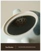 Hand-Painted Ge Kiln Ceramic Kung Fu Tea Set: Teapot & Two Cups Portable Set