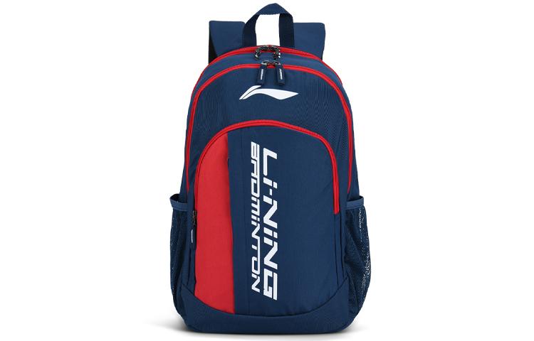 Тканевый рюкзак Li Ning Обычный Унисекс Синий/Красный ABSS275-2