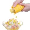 Cob Corn Stripper, Sweetcorn Kernel Remover Tool, Yellow, 7 X 5 Cm