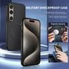 Carbon Fiber Pattern PU Leather Silicone Phone Case For Sony Xperia 1 vii VI Magnetic Wireless Charging Soft Back Cover Cases