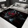 1pc 1148584068Pattern Carpet, Area Rug For Living Room Bedroom Room Bed Chair Laundry Entryway Corridor Yard Non-slip Outdoor Camping Rug Fl