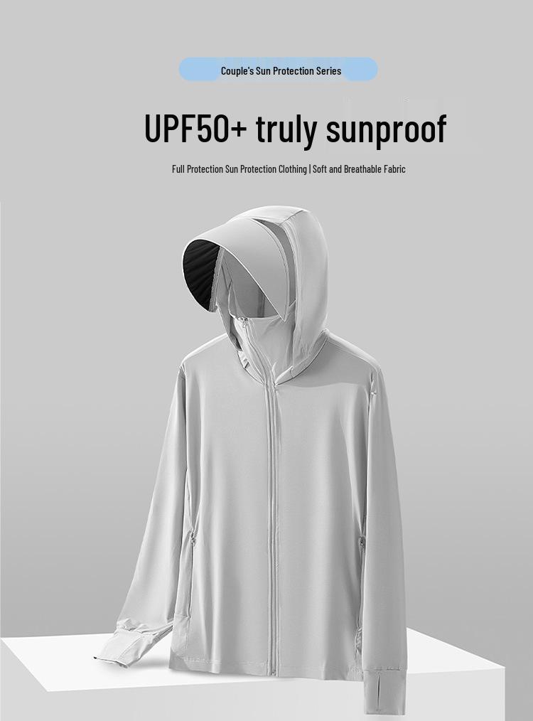Ice Silk UPF50+ Summer UV Protection Jacket for Men & Women