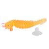 Simulation Seahorse Realistic Luminous Silicone Hippocampus with Suction for AquariumsYellow