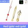 Gold pointer For Casio Marlin MDV-106 watch Green Luminous Watch Movement hour Modified MDV106 watch dial minute second hands