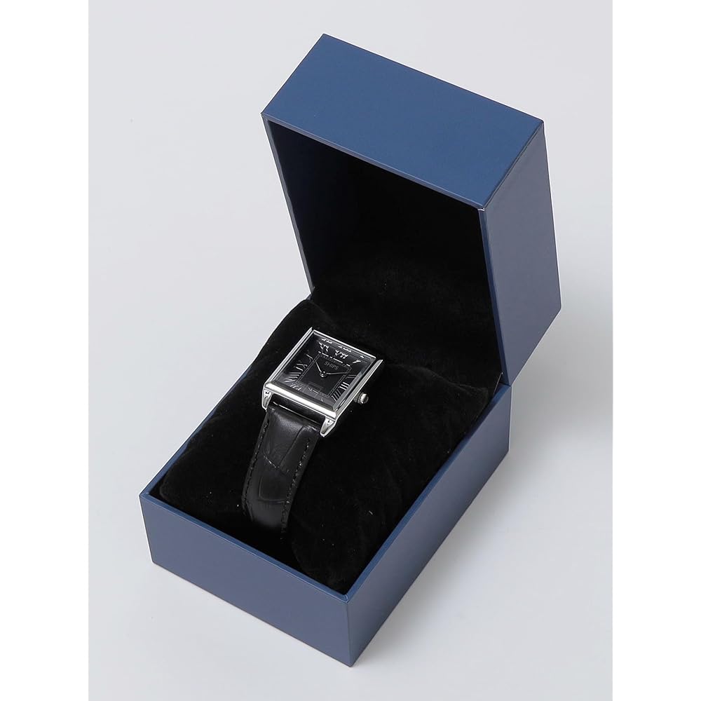 SHIPS Square D-Buckle Watch Men's Silver One Size