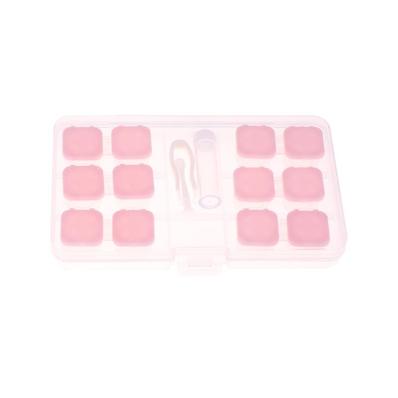 

6 пар контактных линз футляр для хранения контактных линз портативный дорожный футляр для контактных линз контейнер для замачивания линз футляр для красоты зрачок розовый