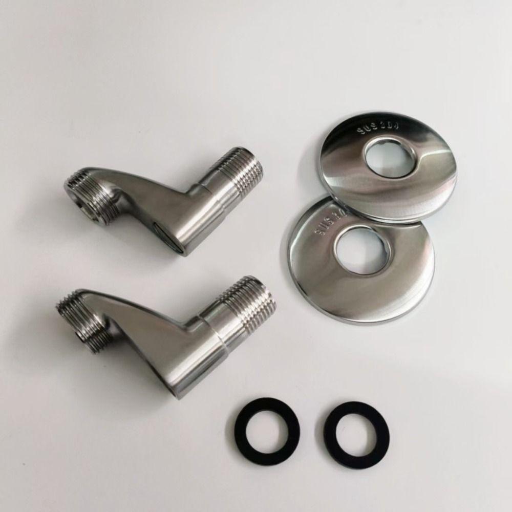Brushed Nickel Shower Bathtub Faucet Solid Brass Shower Faucet Adapter Kitchen