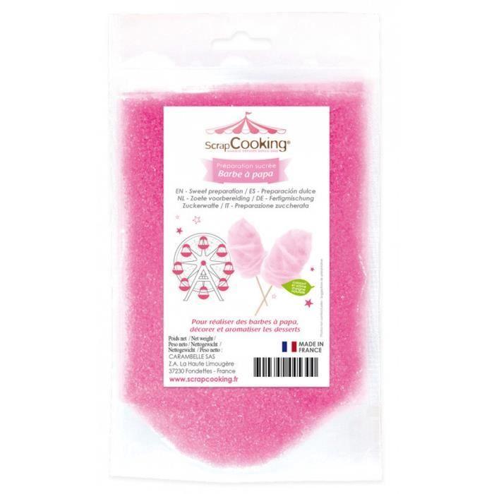 Appareil à barbe à papa - SCRAPCOOKING - Préparation rose - 500 Watt - 640 g