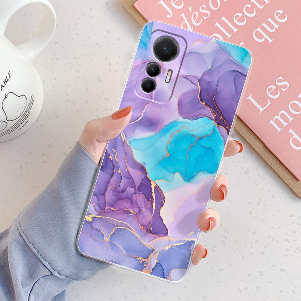 For Xiaomi 12 Lite Case Back Cover For Xiaomi 12 Lite 5G Girls New Clear Phone Funda Soft Silicone Case For Xiaomi 12 Lite Coque