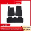 Tapetes de Chão e Porta-malas em TPE tipo Colmeia Compatíveis com BMW Série 7 13-18 X1 X3 X5