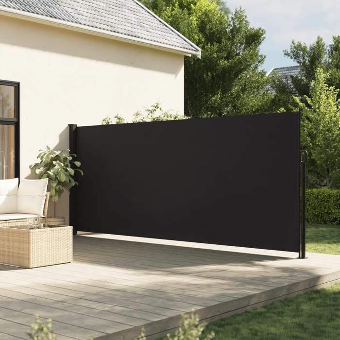 VidaXL Auvent Latéral Rétractable, Brise-vue de Jardin, Écran de Protection, Écran de Balcon Terrasse Arrière-cour 4004309
