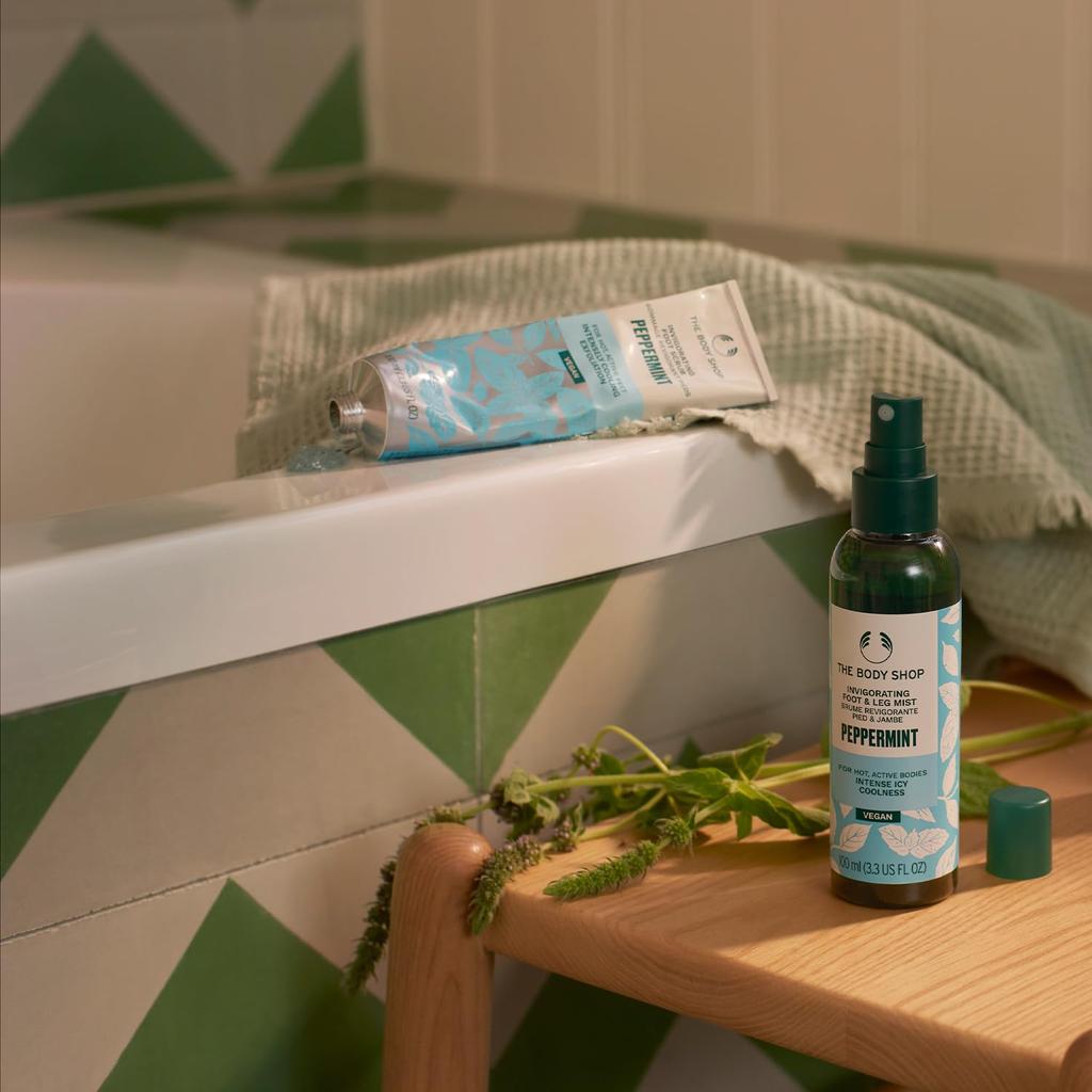 The Body Shop PP Foot Scrub 100mL [Official] (Scent Peppermint) [Authentic]