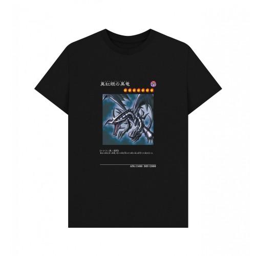 Yu-Gi-Oh! Unisex Adult Red-Eyes Black Dragon T-Shirt