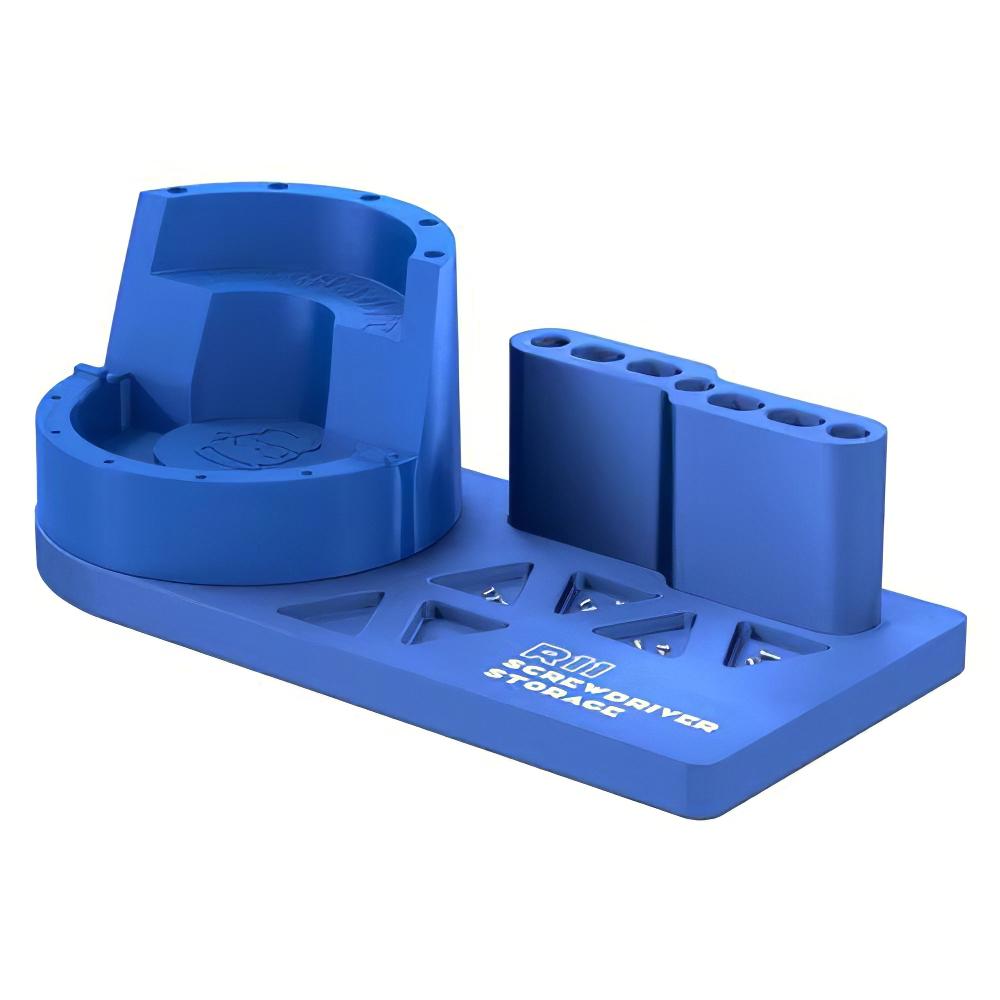 

MECHANIC R11 Aluminum Alloy Storage Rack for Tweezers/Screwdrivers Organizer with Phone Stand A