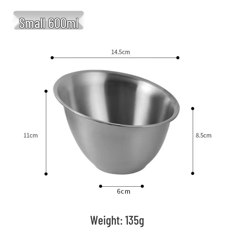 Wutuo Multipurpose Stainless Steel Food Bowl Set