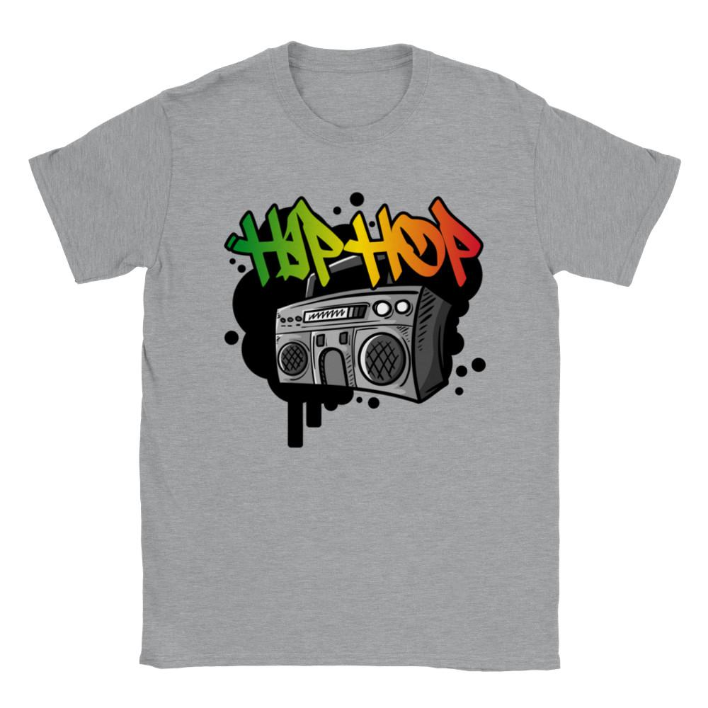 Hip Hop - Music - Unisex Crewneck T-shirt Unisex T-Shirt XL