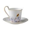 Imported Royal Copenhagen Flora High Handle Cup Saucer 270ml Rhododendron 1017545 [Regular Product] & Approx.