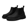 Chelsea boots men's medium help Korean version of thick-soled Martin boots casual versatile height increase low-top ins tide short boots 9887-R