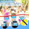 Ceinture porte-dossard de course de marathon réglable Ceinture de taille extérieure pour la course à pied Ceinture porte-dossard pour la course à pied, le cyclisme, le triathlon, le marathon
