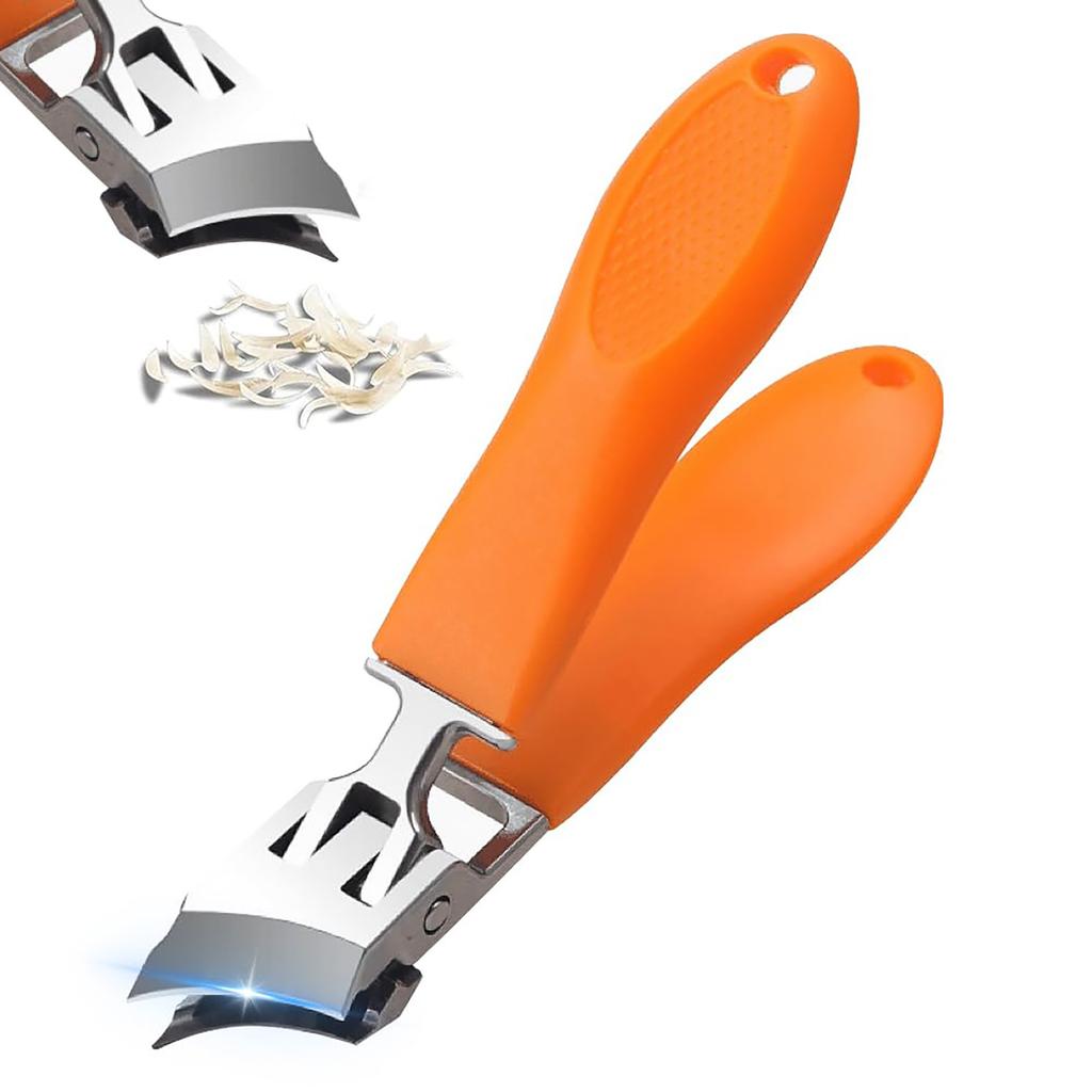 Wide Jaw Toenail Clippers, 2026 New Wide Jaw Opening Slanted Nail Clippers For Ingrown Nails, Long Handle Nail Clippers Nail For Thick Nails