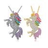 Unicorn Necklace Bracelet Earrings Ring Set Accessory Set