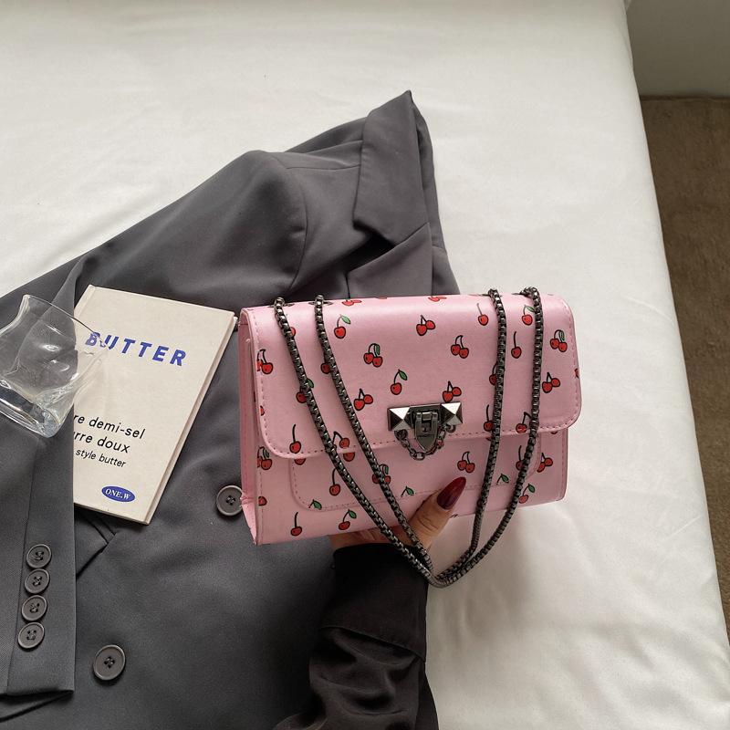 Summer New Niche Aesthetic Personality Trend Small Square Bag Fashion Simple Chain Shoulder Messenger Bag