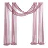Wedding Arch Chiffon Table Runner Panel Creative Wedding Backdrop for Photo Backdrop Themed Party Carnivals Birthday Baby Shower